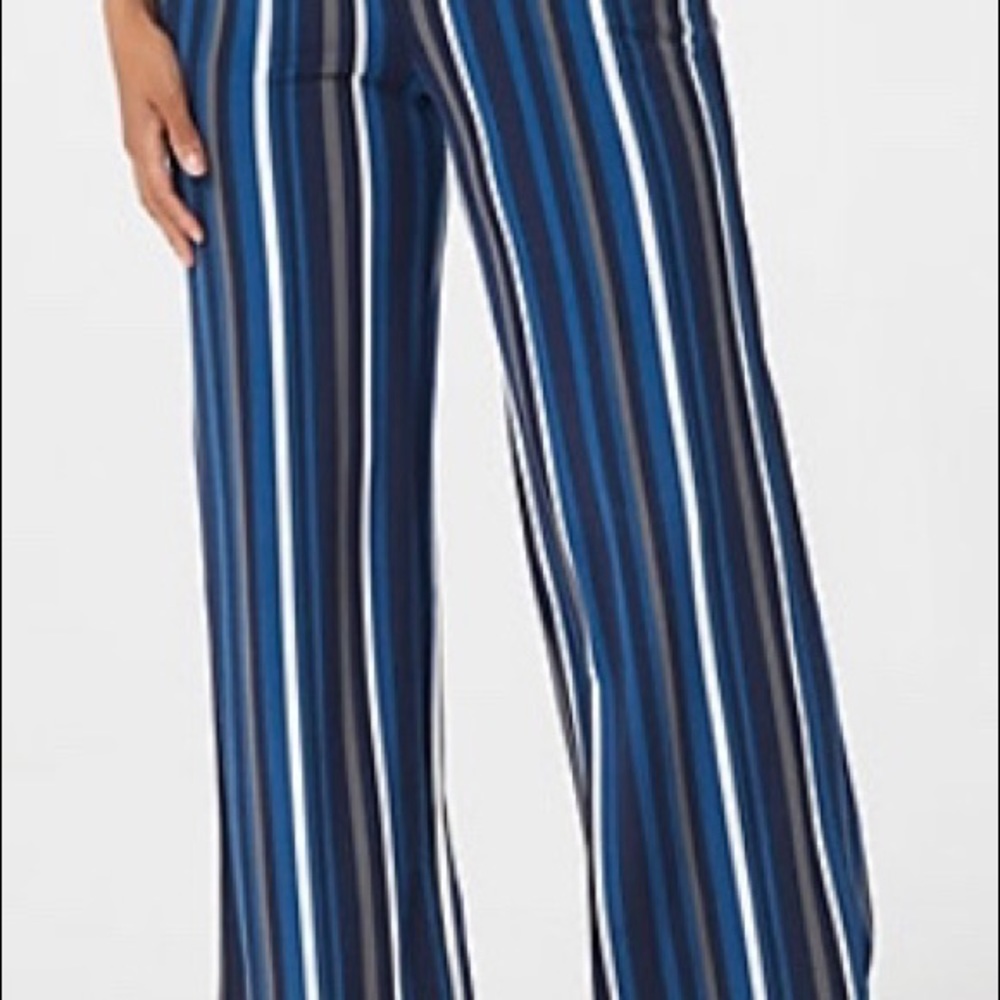 Susan Graver liquid knit wide leg pants